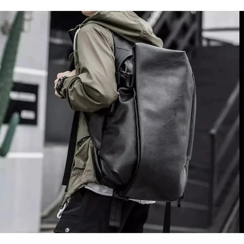 Mochilas España - Mochila de Cuero de Lujo para Hombre