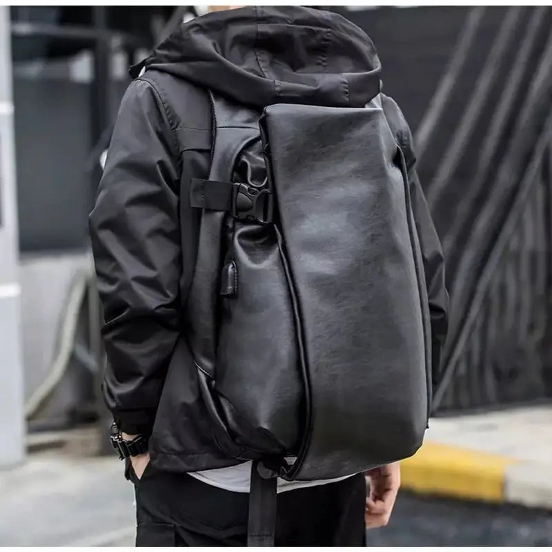 Mochilas España - Mochila de Cuero de Lujo para Hombre