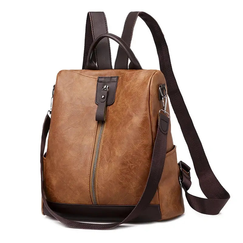 Mochilas España - Mochila de Cuero para Mujer de Moda