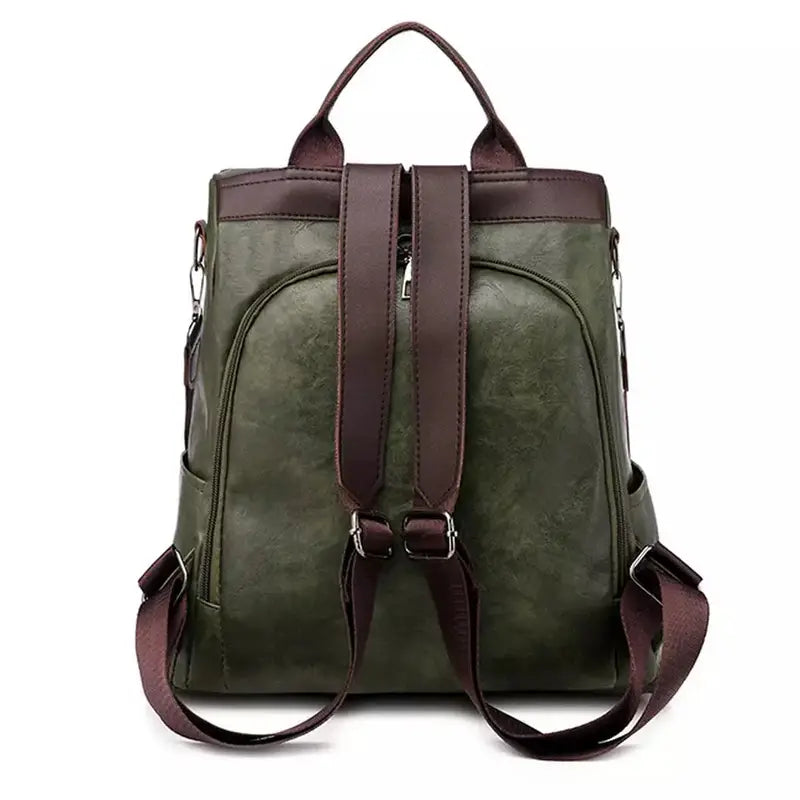 Mochilas España - Mochila de Cuero para Mujer de Moda