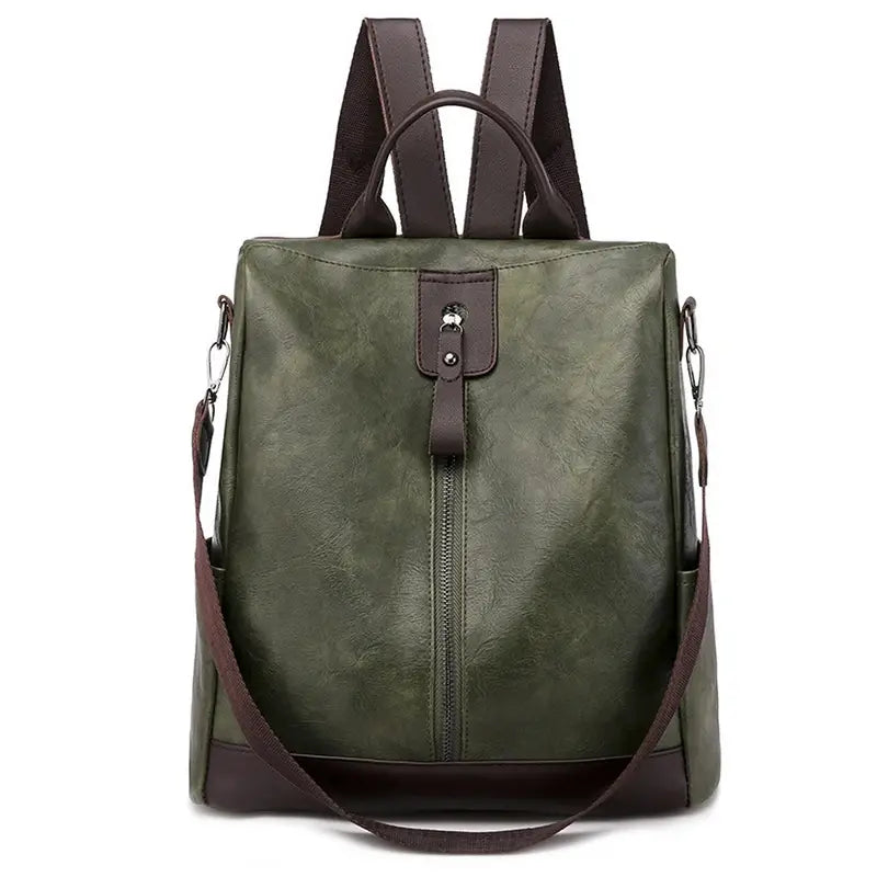 Mochilas España - Mochila de Cuero para Mujer de Moda