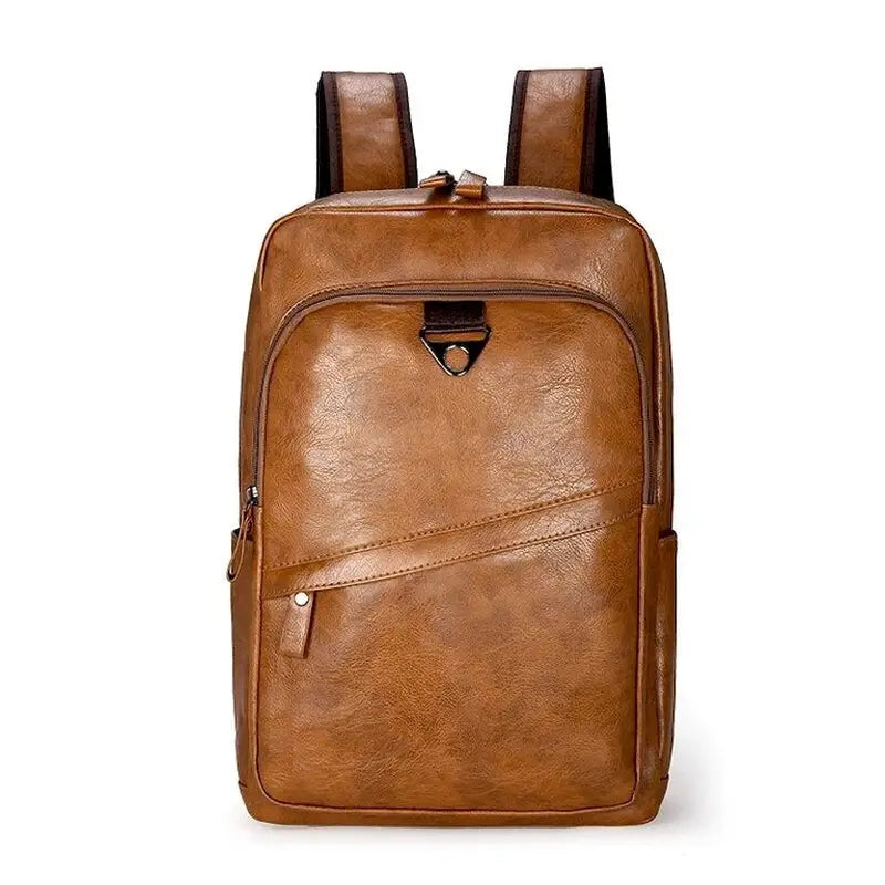 Mochilas España - Mochila de Cuero para Ordenador de Hombre