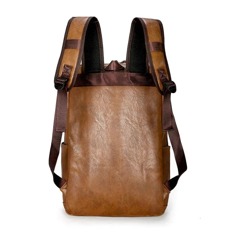 Mochilas España - Mochila de Cuero para Ordenador de Hombre