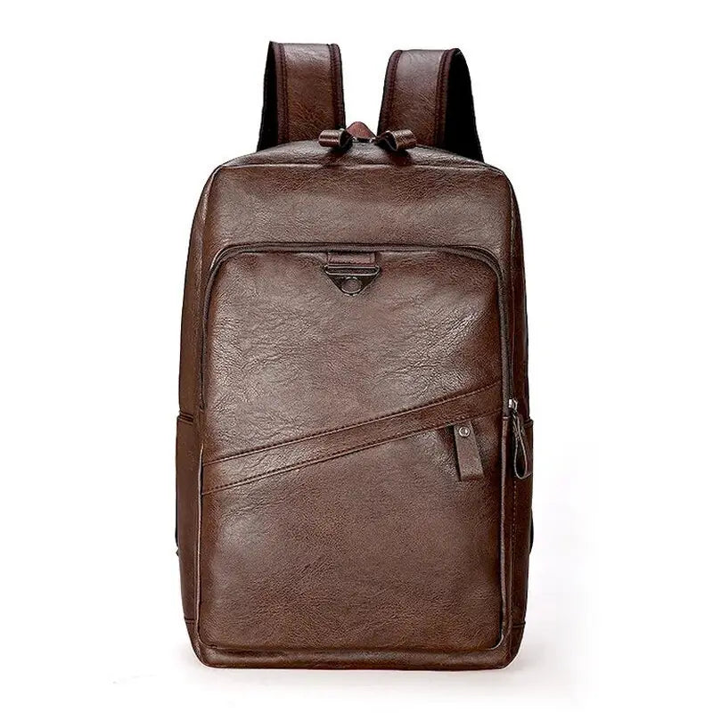 Mochilas España - Mochila de Cuero para Ordenador de Hombre