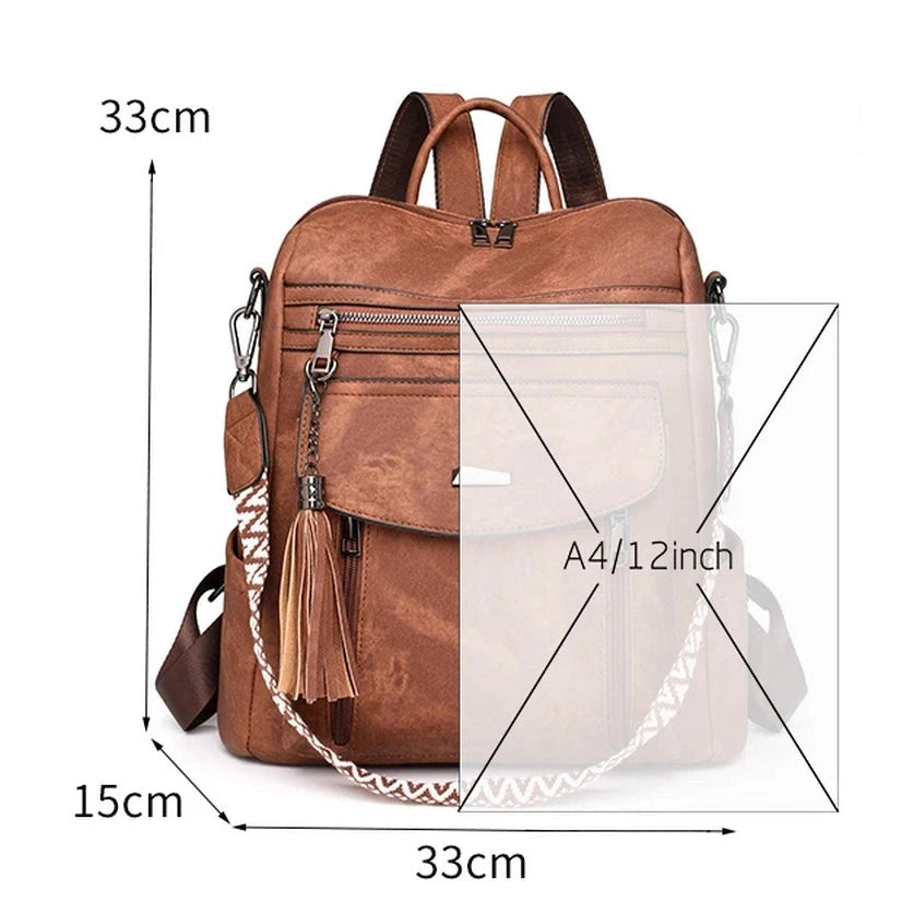 Mochilas España - Mochila de Cuero Vegetal