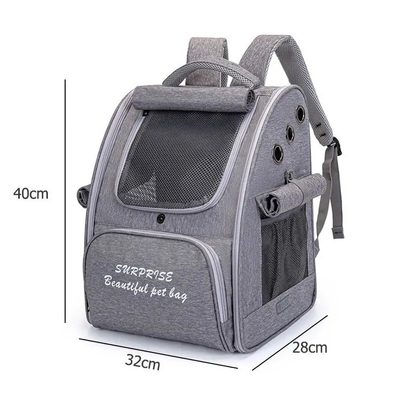 Mochilas España - Mochila para Gato Portátil y Ventilada