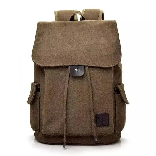 Mochilas España - Bolso de Hombre de Lona de Lienzo