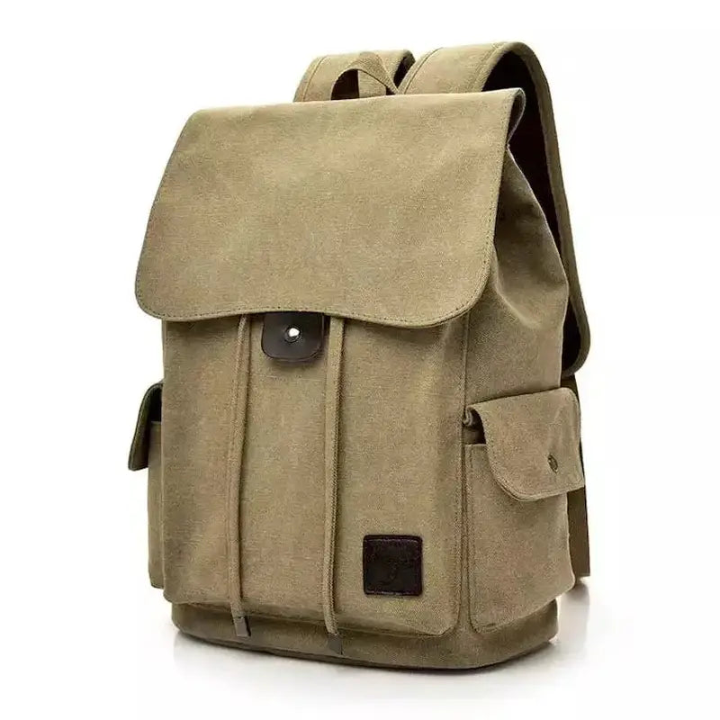 Mochilas España - Bolso de Hombre de Lona de Lienzo