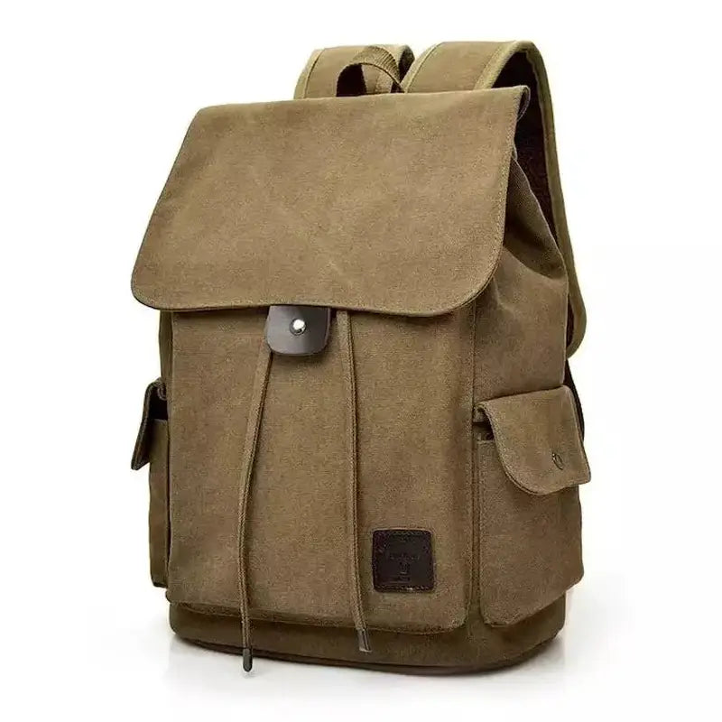 Mochilas España - Bolso de Hombre de Lona de Lienzo