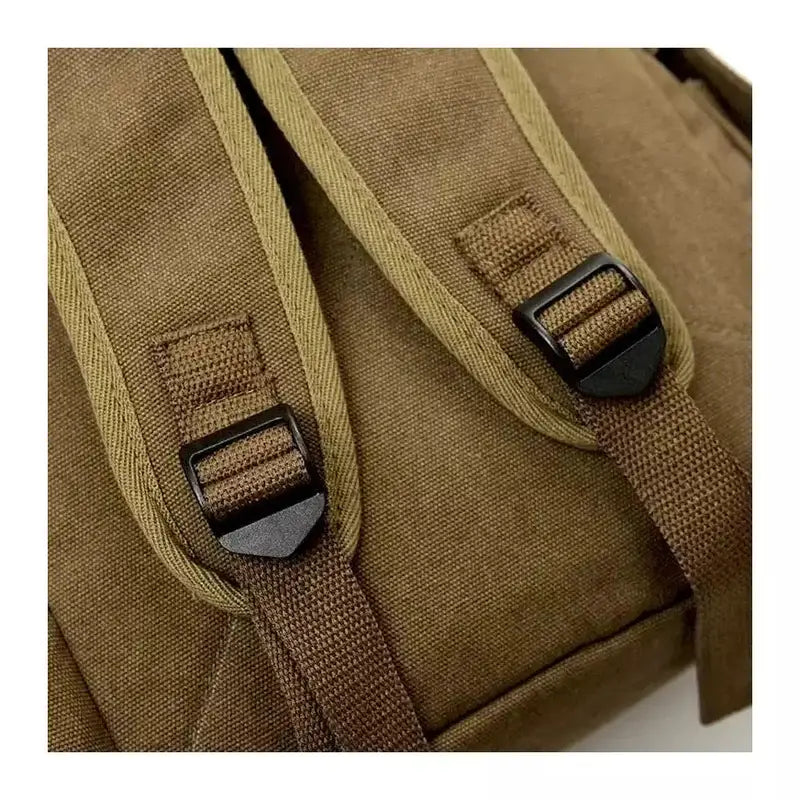 Mochilas España - Bolso de Hombre de Lona de Lienzo