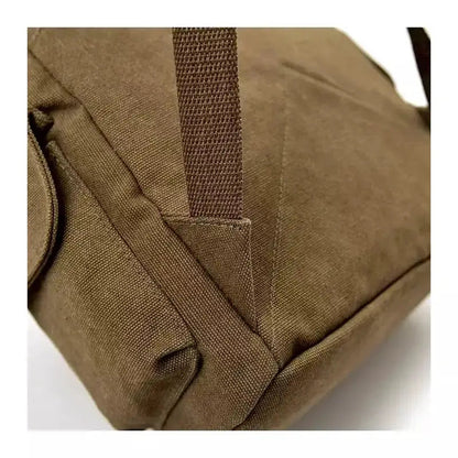 Mochilas España - Bolso de Hombre de Lona de Lienzo