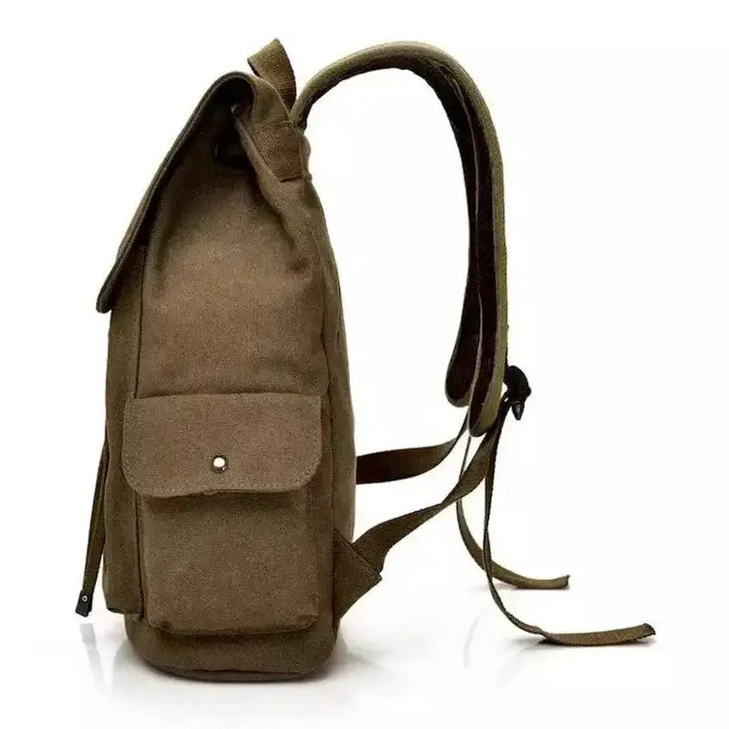 Mochilas España - Bolso de Hombre de Lona de Lienzo