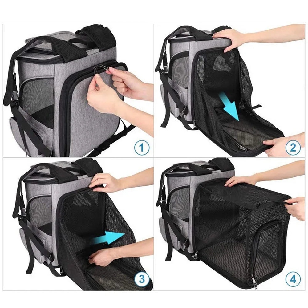 Mochilas España - Bolso de Transporte Extensible para Gatos