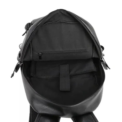 Mochilas España - Gran Mochila de Cuero para Hombre