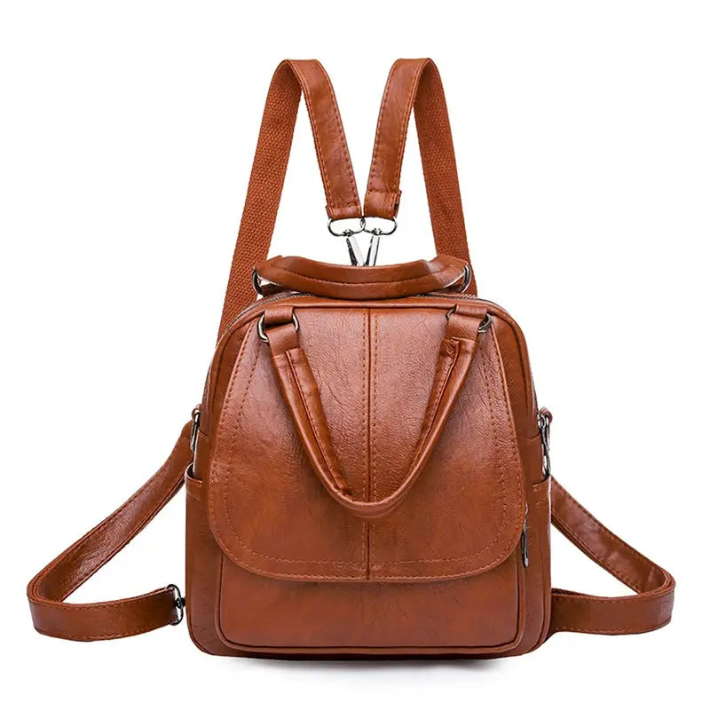 Mochilas España - Mochila de Cuero Elegante para Mujer