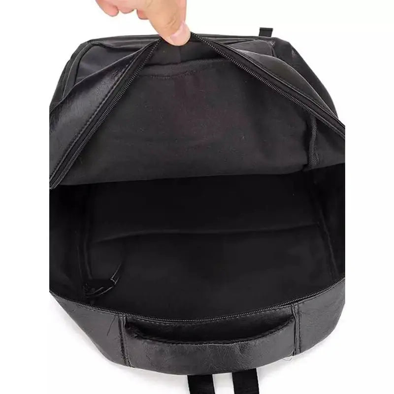 Mochilas España - Mochila de Cuero Flexible para Mujer