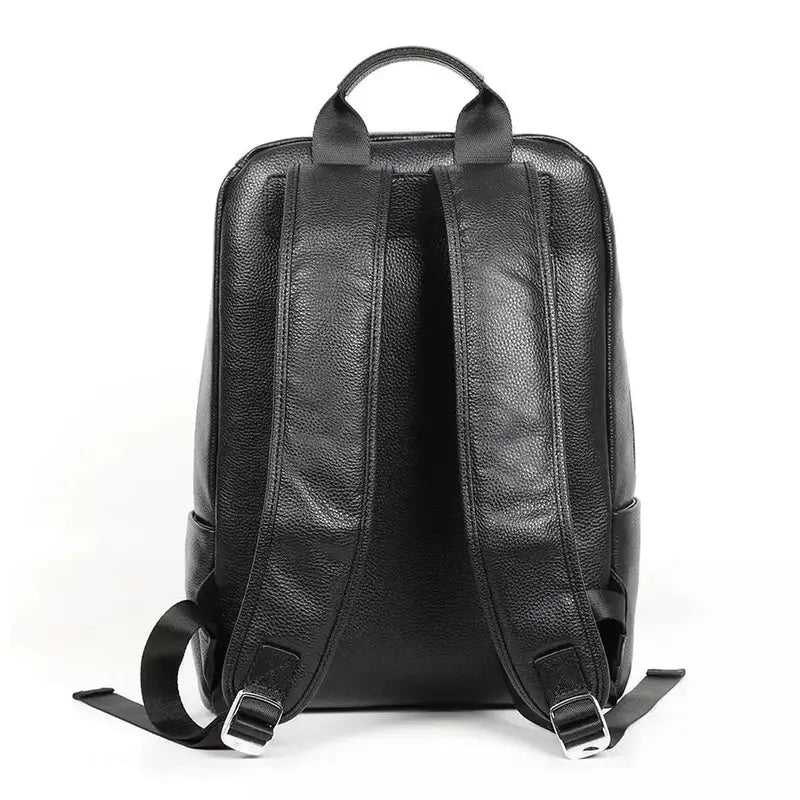 Mochilas España - Mochila de Cuero Genuino para Hombre