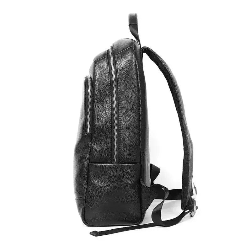 Mochilas España - Mochila de Cuero Genuino para Hombre