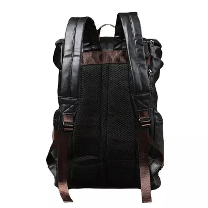 Mochilas España - Mochila de Cuero para Hombre Informal