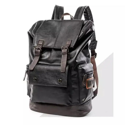 Mochilas España - Mochila de Cuero para Hombre Informal