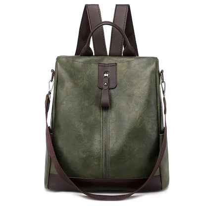 Mochilas España - Mochila de Cuero para Mujer de Moda