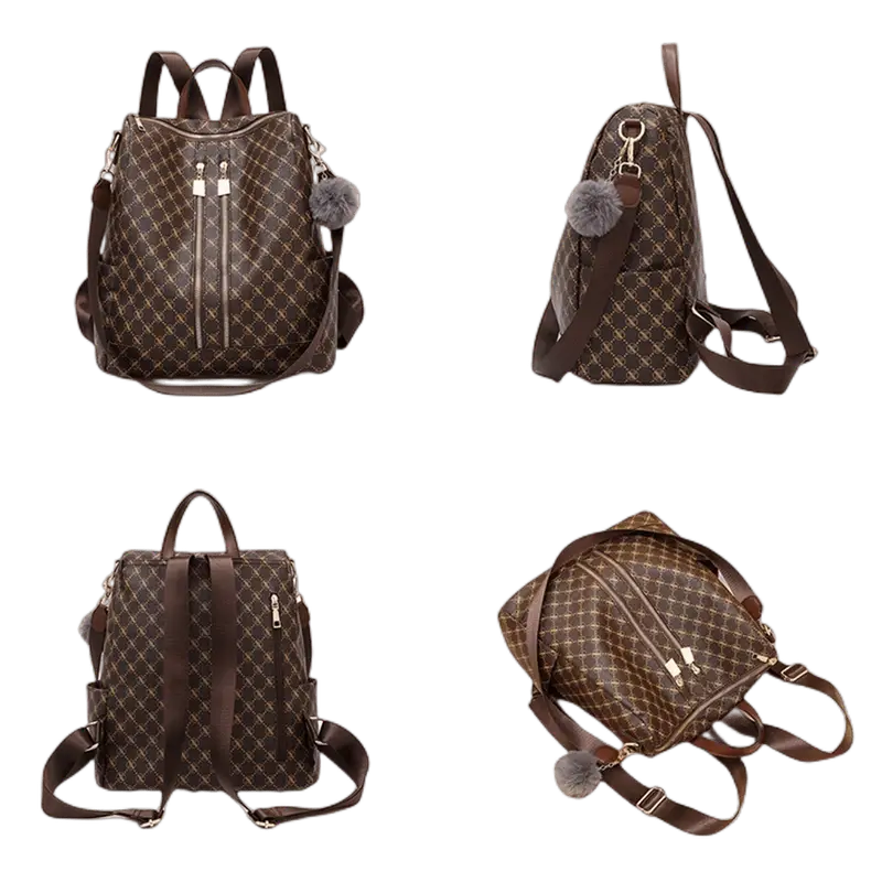 Mochilas España - Mochila de Cuero para Mujer, Elegante y de Moda