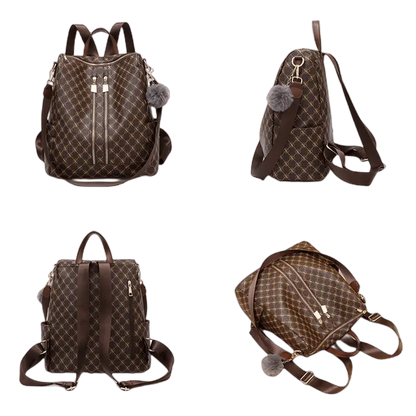 Mochilas España - Mochila de Cuero para Mujer, Elegante y de Moda