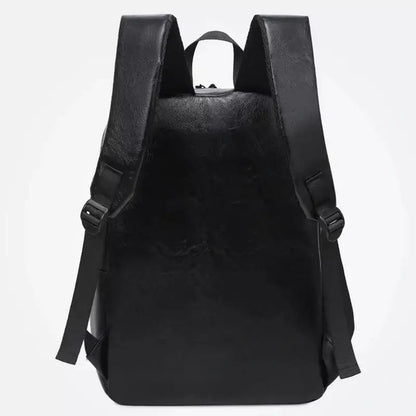 Mochilas España - Mochila de Cuero para Portátil de Hombre