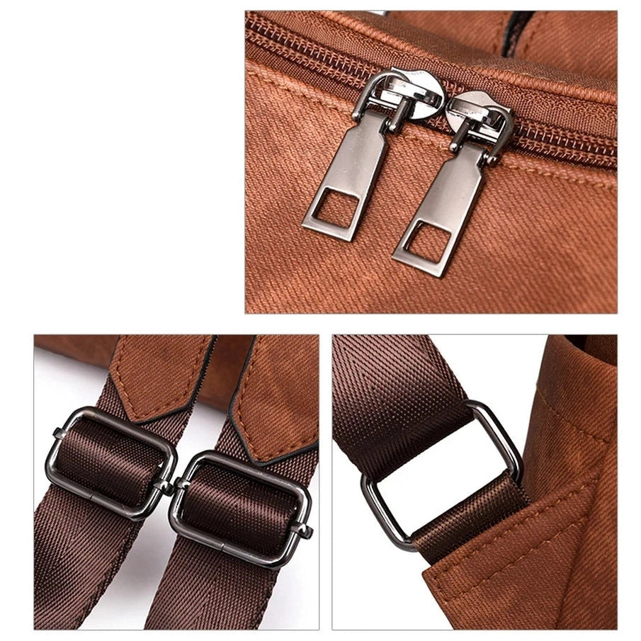 Mochilas España - Mochila de Cuero Vegetal
