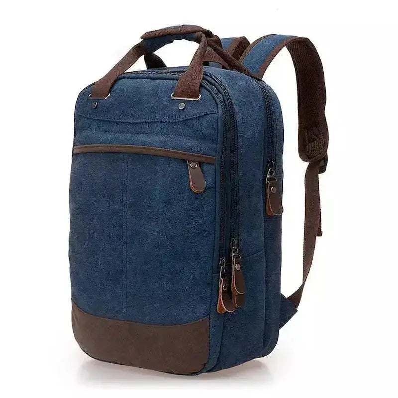 Mochilas España - Mochila de Hombre de Tela Estilo Retro