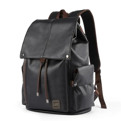 Mochilas España - Mochila de Hombre en Cuero Vintage