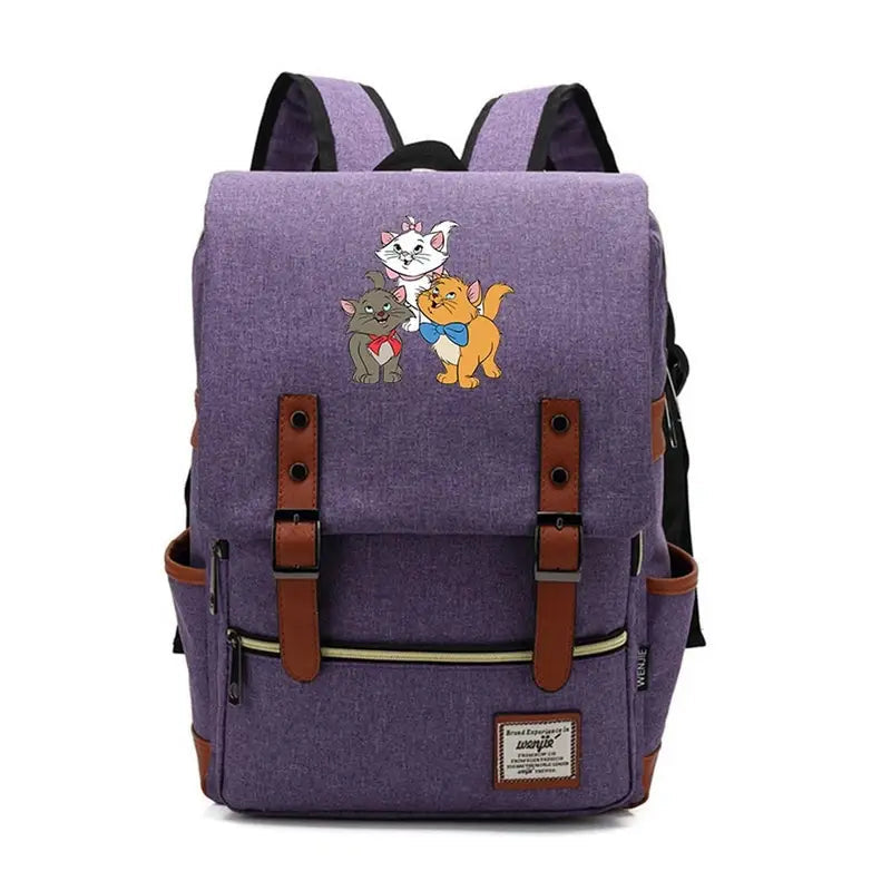 Mochilas España - Mochila Escolar de los Aristogatos de Disney