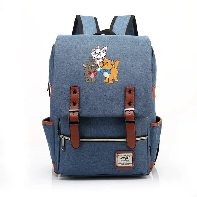 Mochilas España - Mochila Escolar de los Aristogatos de Disney