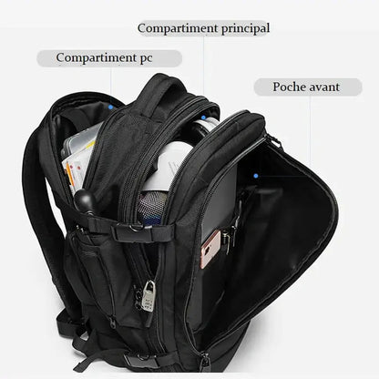 Mochilas España - Mochila Expandible para Ordenador de 17 Pulgadas