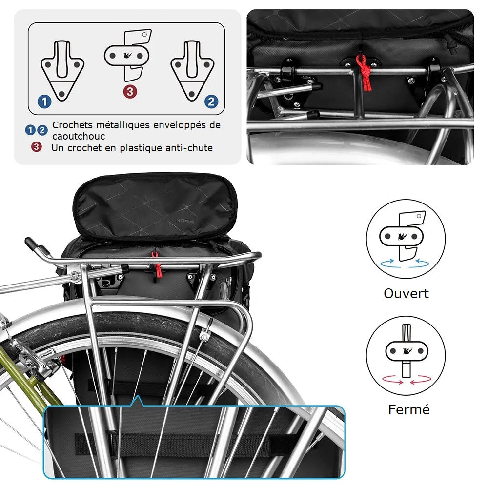 Mochilas España - Mochila Impermeable para Bicicleta