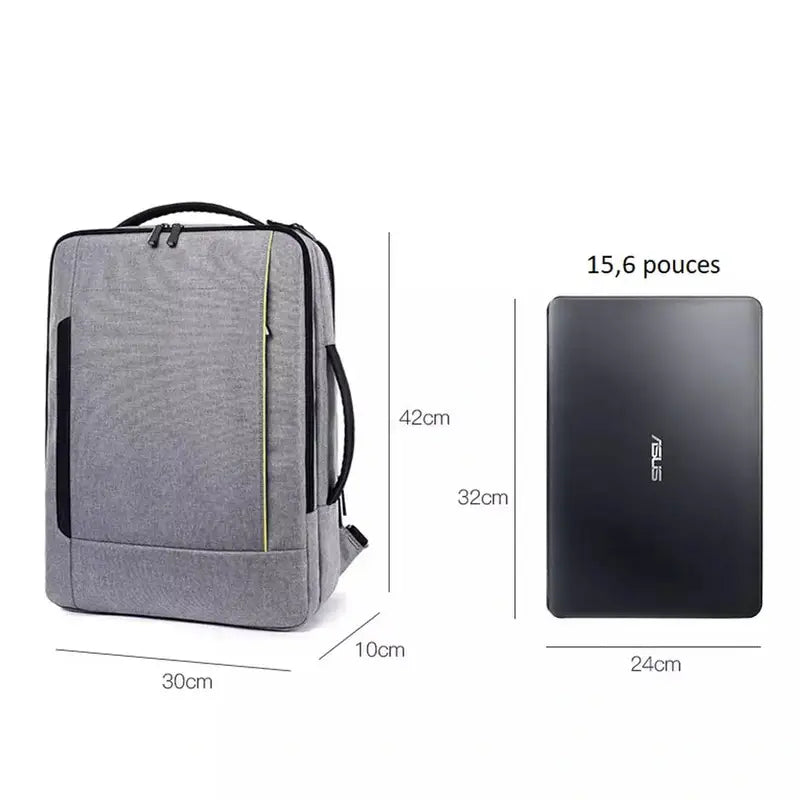 Mochilas España - Mochila Rectangular para Portátil de 15,6 Pulgadas