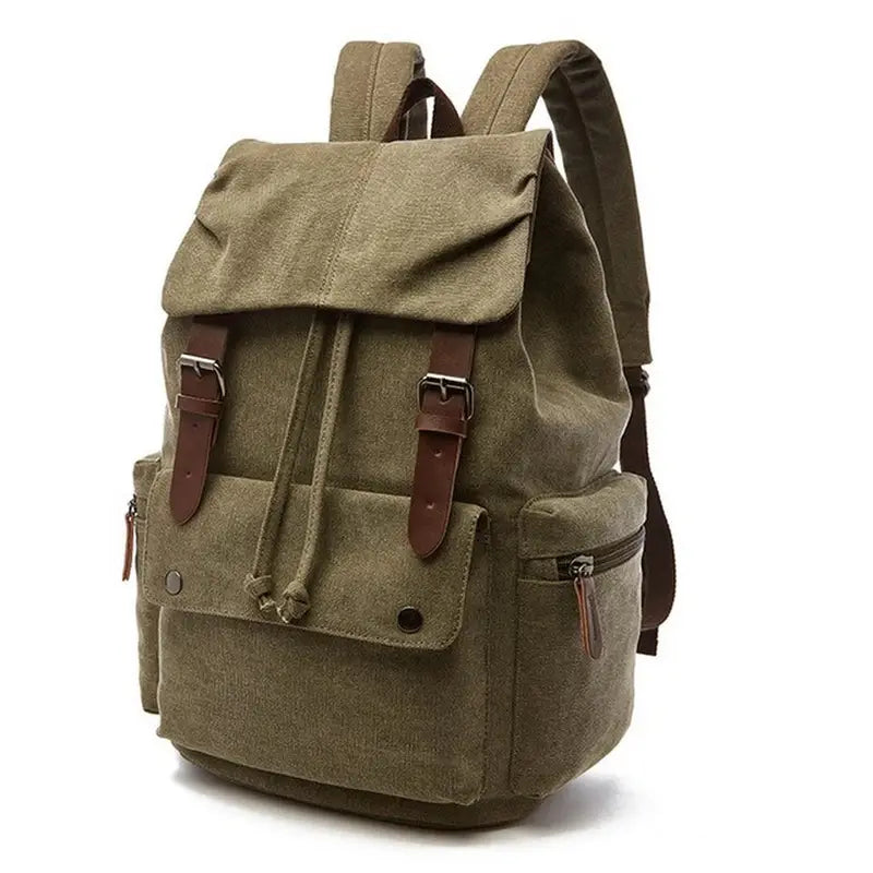 Mochilas España - Mochila Vintage de Hombre de Lona