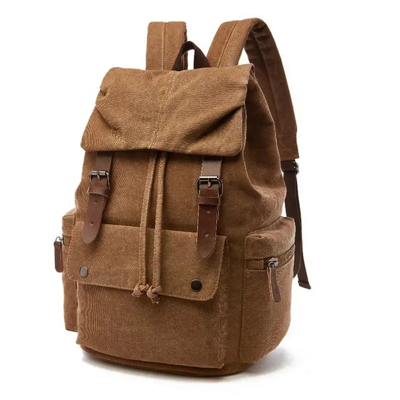 Mochilas España - Mochila Vintage de Hombre de Lona