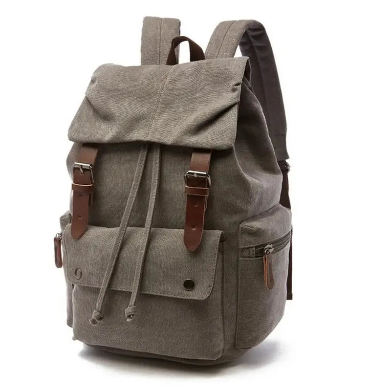 Mochilas España - Mochila Vintage de Hombre de Lona
