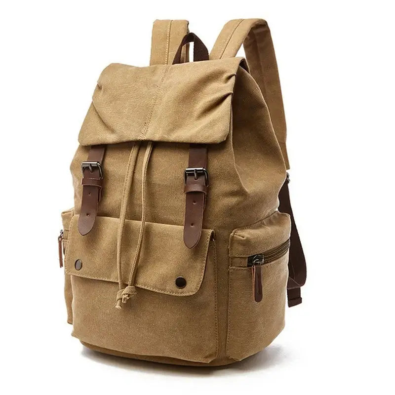 Mochilas España - Mochila Vintage de Hombre de Lona