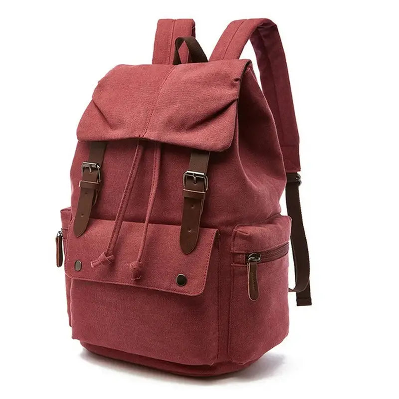 Mochilas España - Mochila Vintage de Hombre de Lona